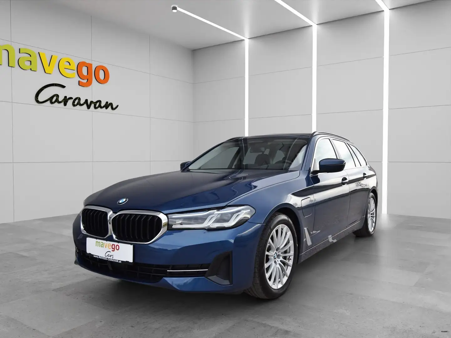 BMW 530 e Touring Aut. **LASER-LICHT*360-GRAD*ACC*GESTIK** Bleu - 1