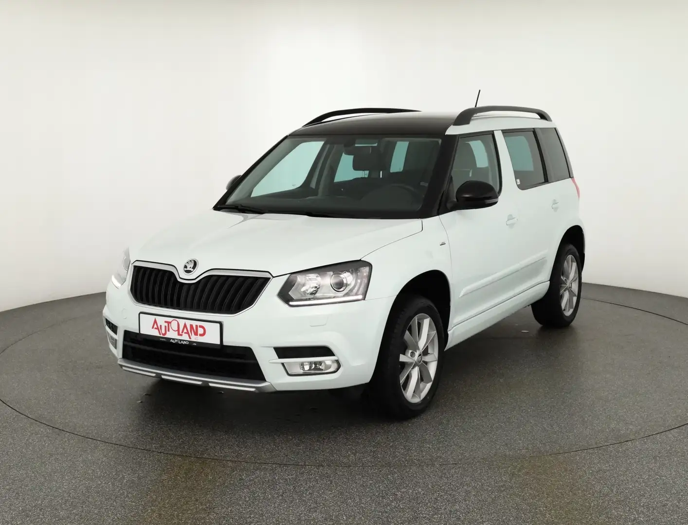 Skoda Yeti 1.2 TSI PDC Tempomat Sitzheizung Klima USB Marrone - 2