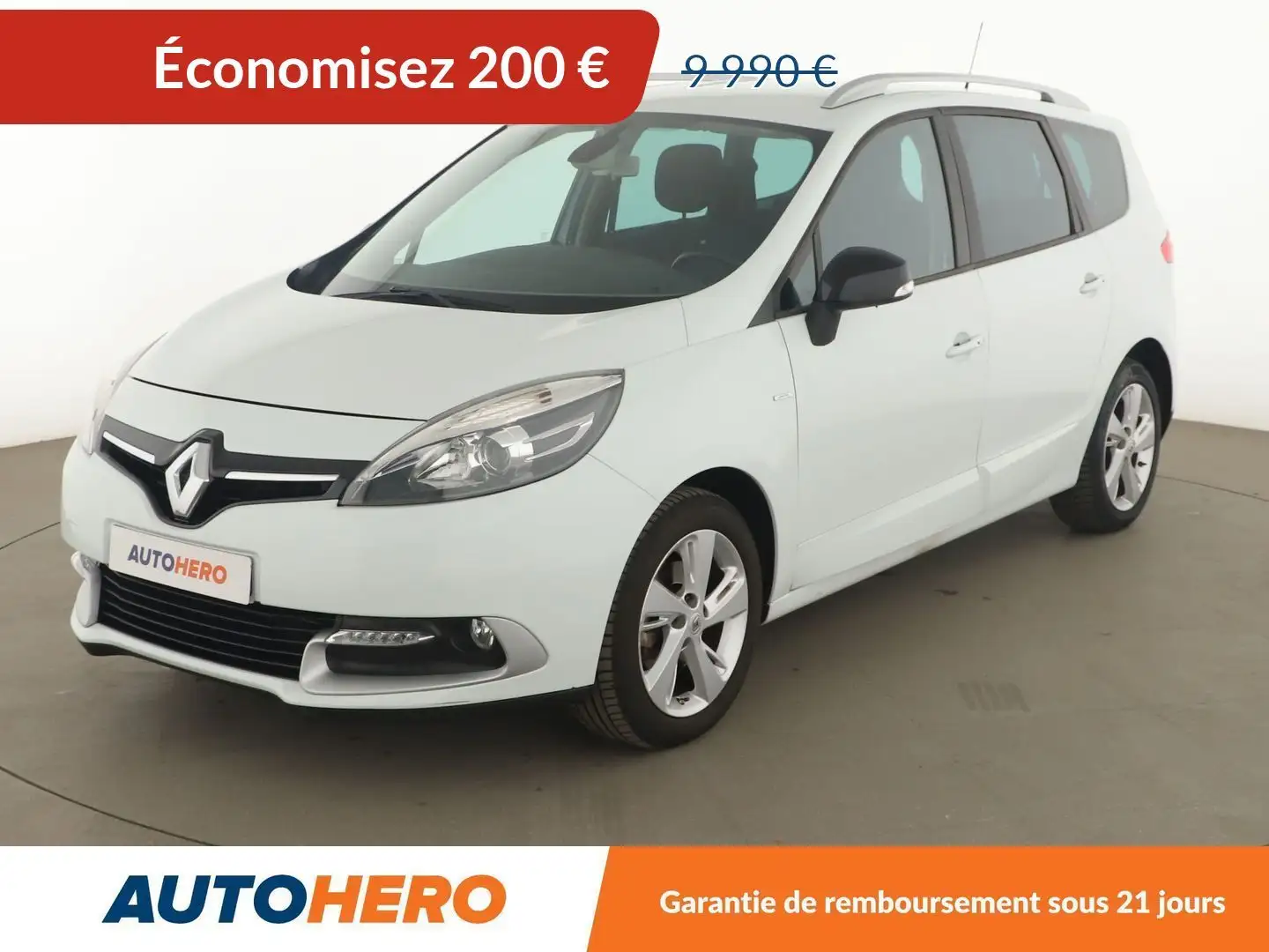 Renault Grand Scenic 1.5 dCi Limited Blanc - 1