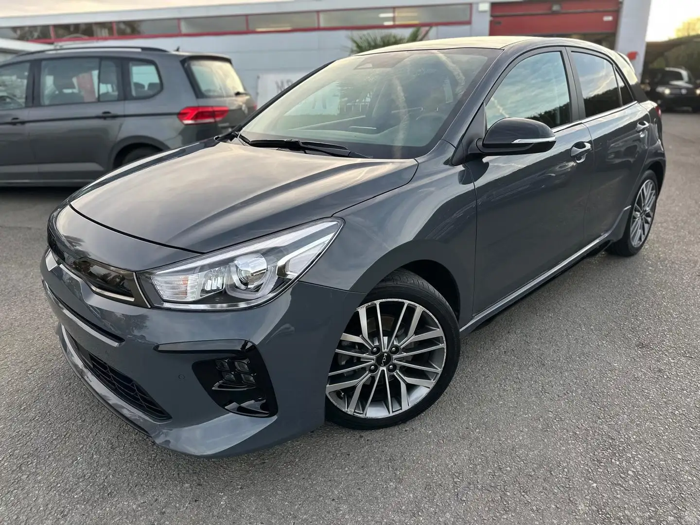 Kia Rio Rio 1.0 T GT Line Gris - 1