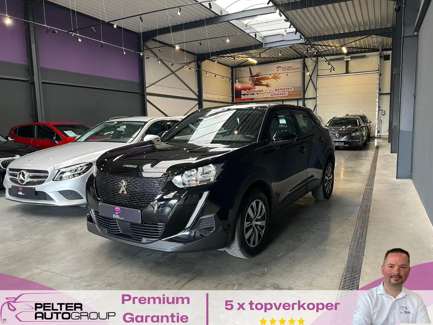 Peugeot 2008 Active Pack 1.2 PureTech GPS Camera Lane assist Noir - 1
