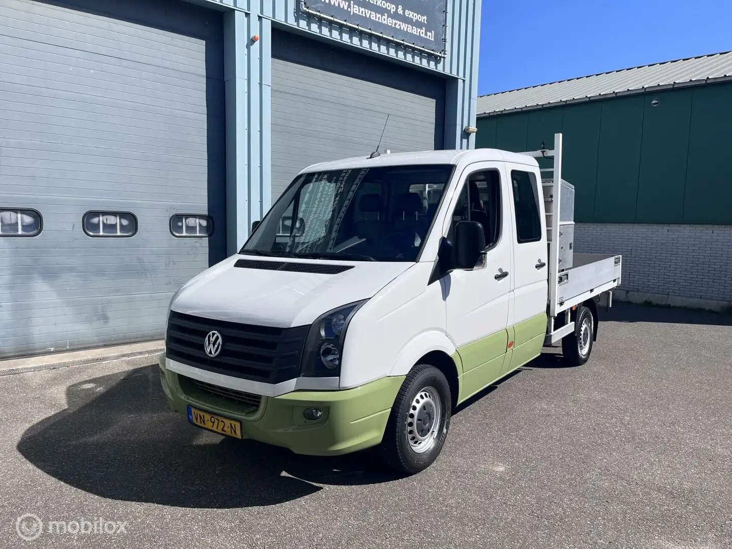 Volkswagen Crafter 35 2.0 TDI open laadbak dubbele cabine Wit - 2
