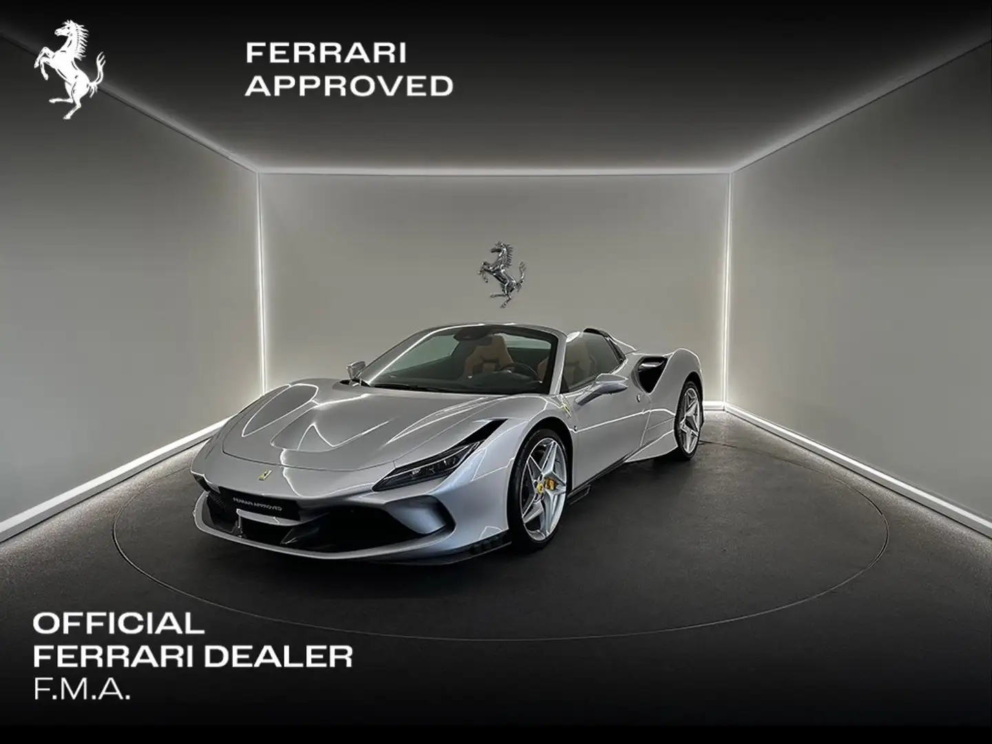 Ferrari F8 Spider Argento Nurburgring / Ferrari Approved Zilver - 1
