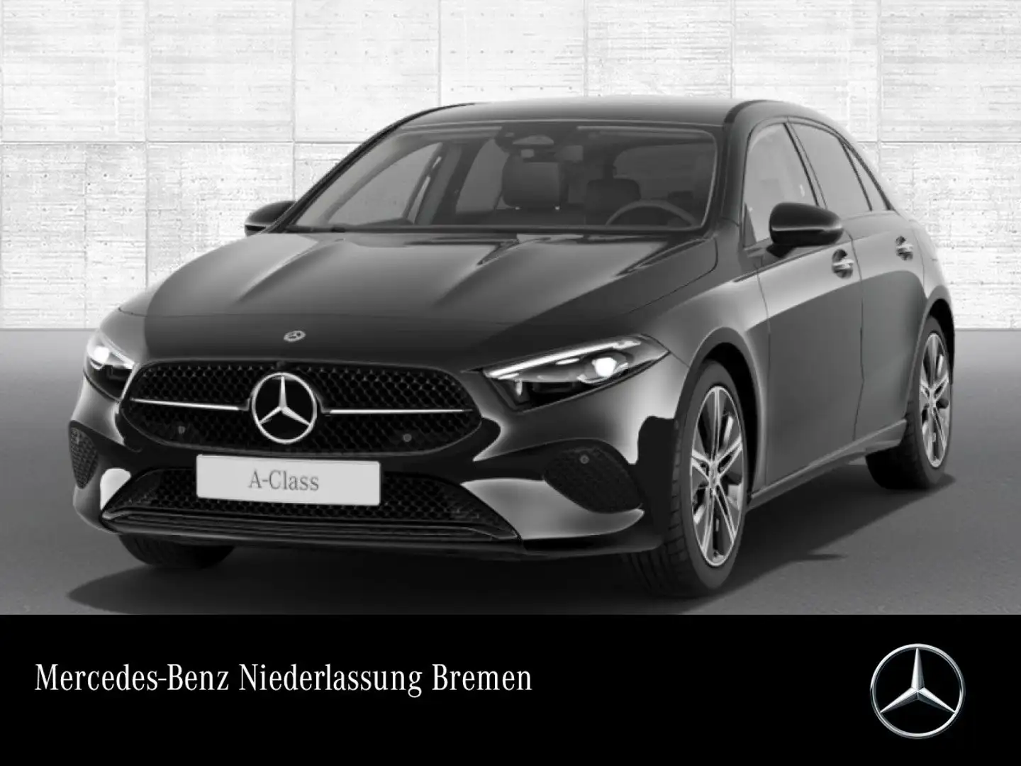 Mercedes-Benz A 180 PROGRESSIVE+NIGHT+MULTIBEAM+KAMERA+TOTW+7G Schwarz - 1