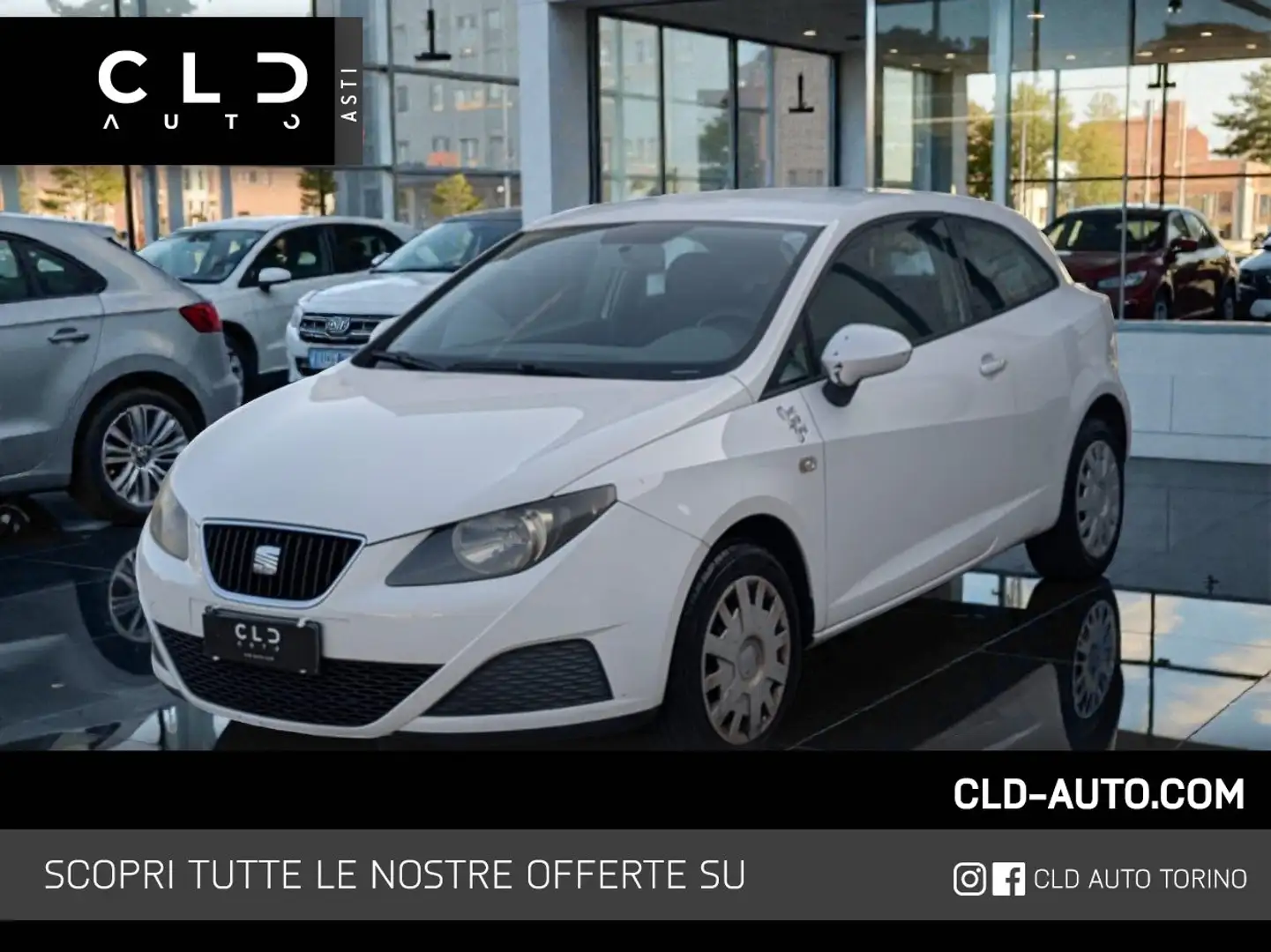 SEAT Ibiza 1.2 Style c/esp Weiß - 1
