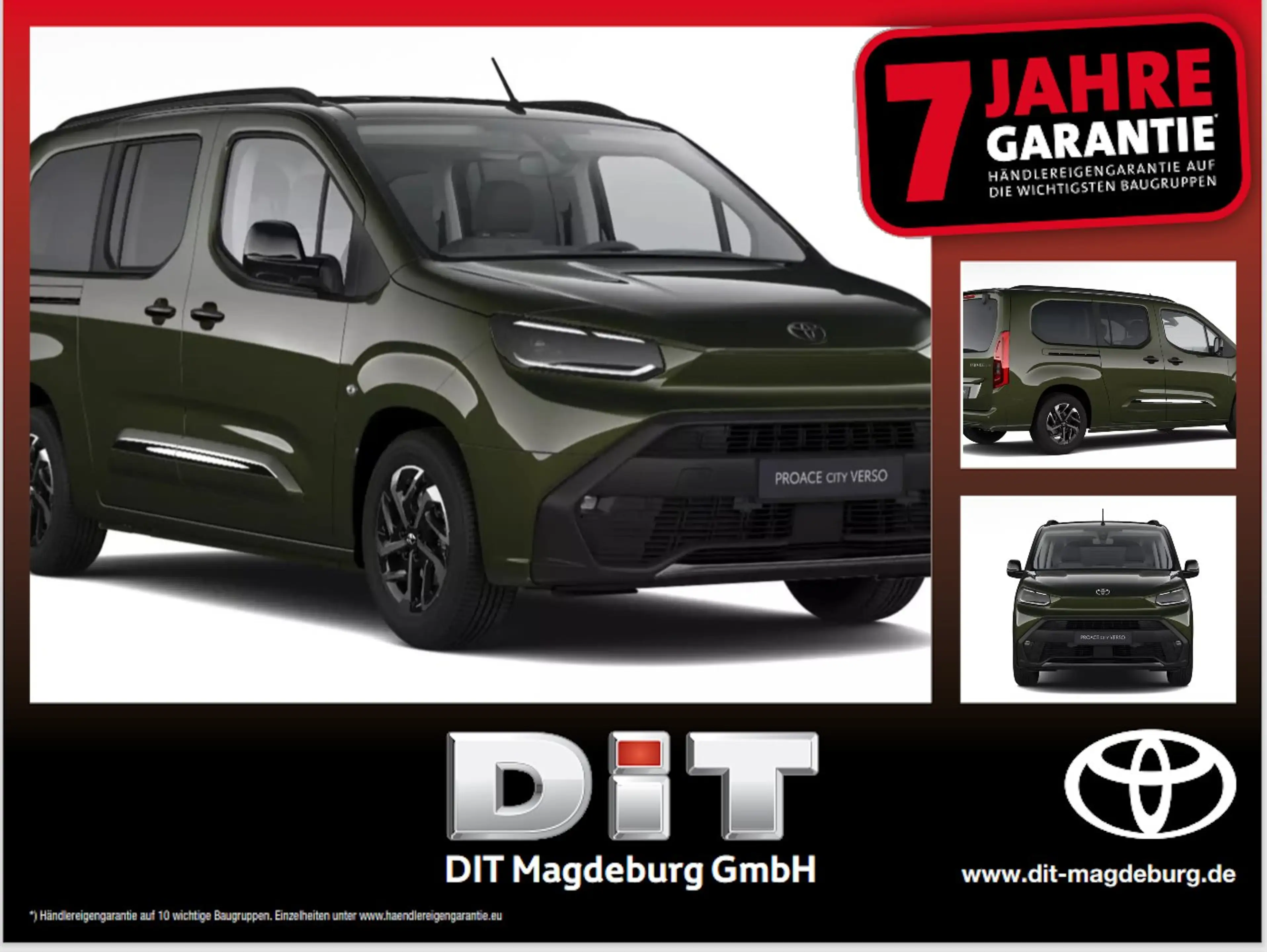 Toyota Proace City VERSO 1.2 L Active L1 MT LED+SHZ
