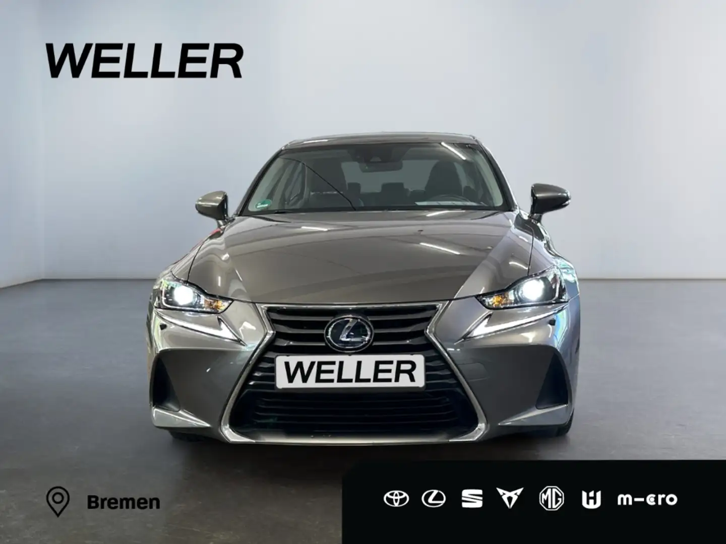 Lexus IS 300 h Executive Line *Bi-LED*Leder*CAM*Navi* Szürke - 2