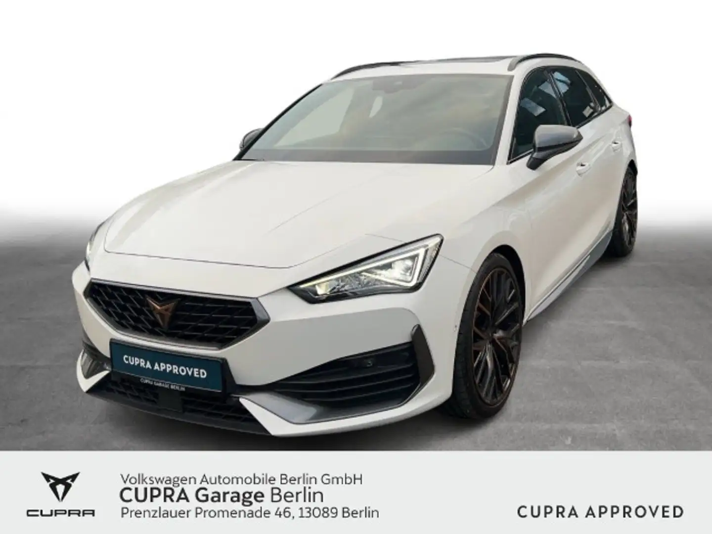 CUPRA Leon Sportstourer 2.0 TSI VZ 4Drive Pano LED SHZ Weiß - 1