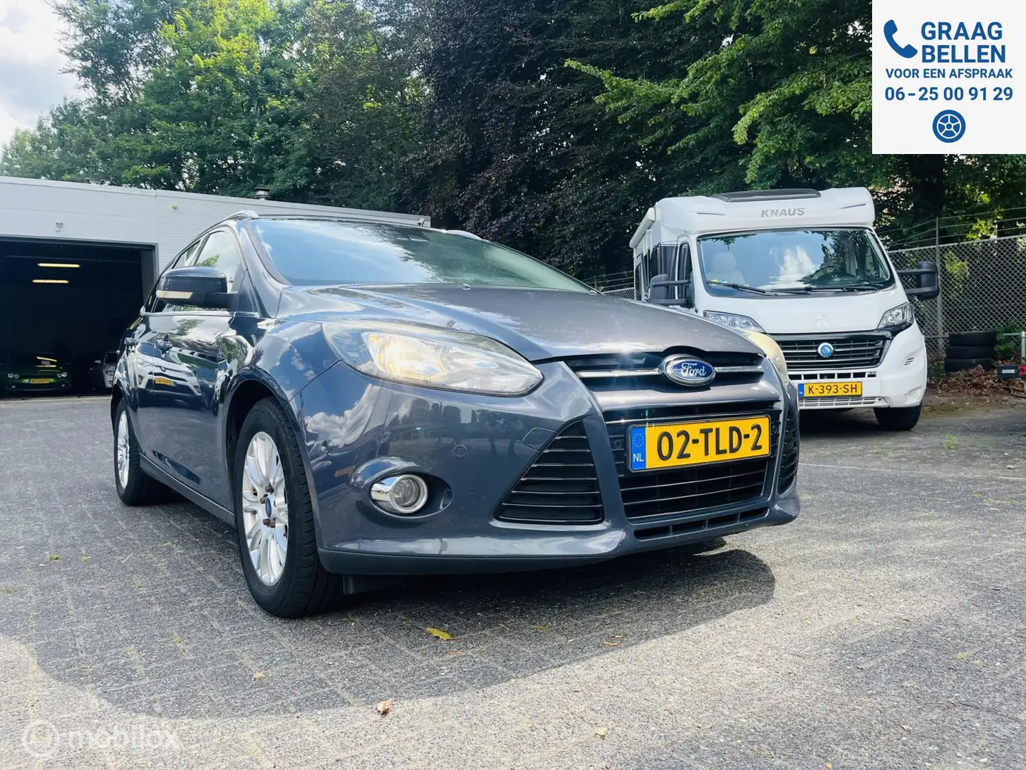 Ford Focus Wagon 1.6 150PK EcoBoost Titanium Clima / LM / Aud Grau - 2