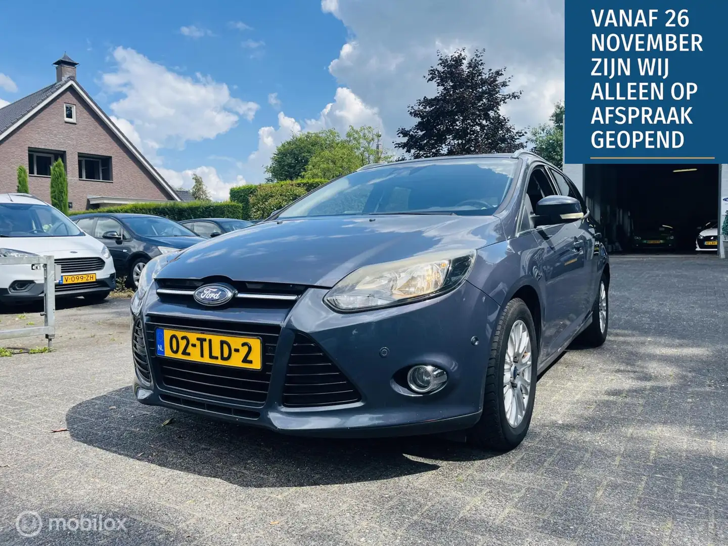 Ford Focus Wagon 1.6 150PK EcoBoost Titanium Clima / LM / Aud Grau - 1