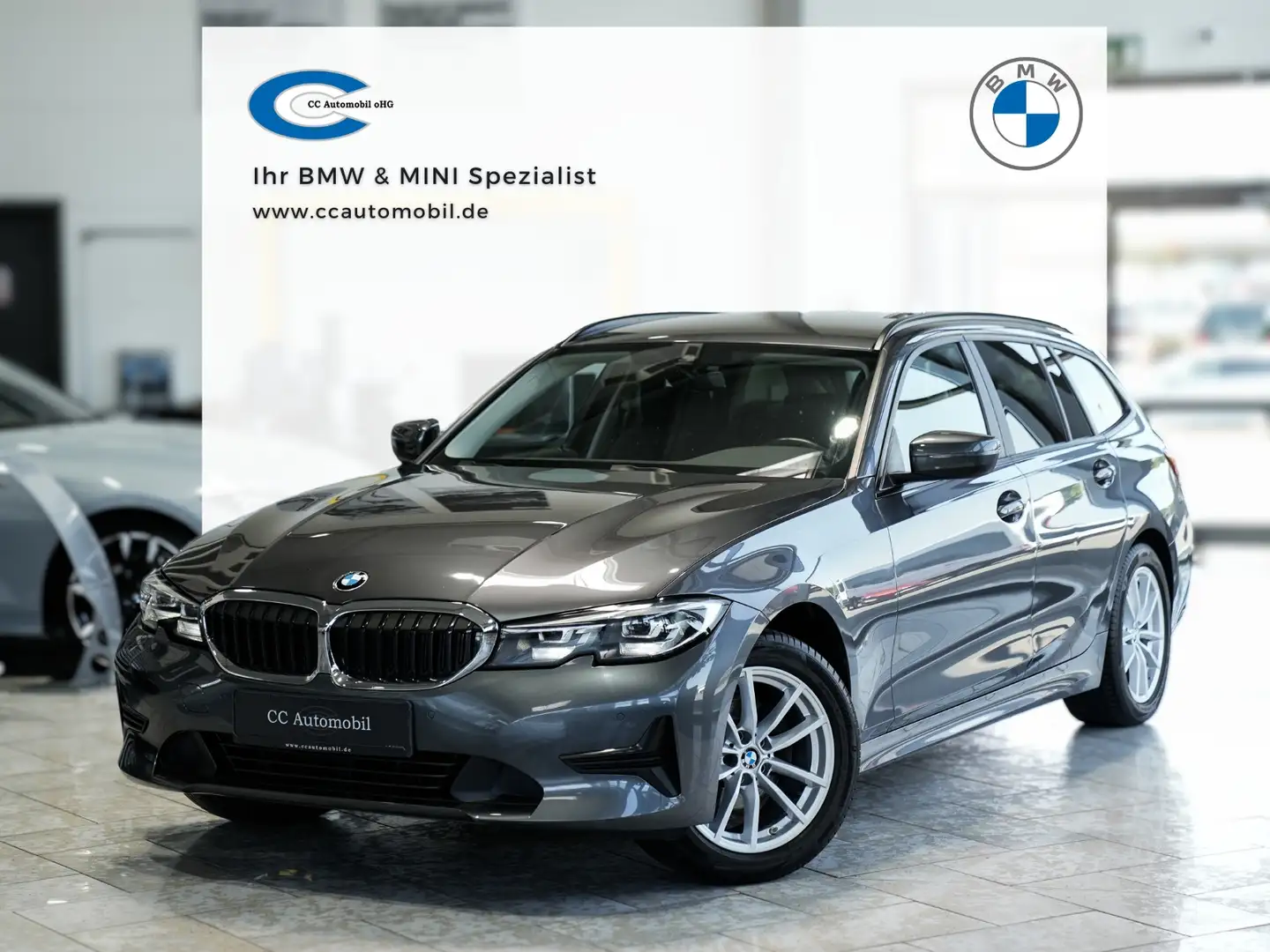 BMW 320 320d Touring Aut. Advantage Grau - 1