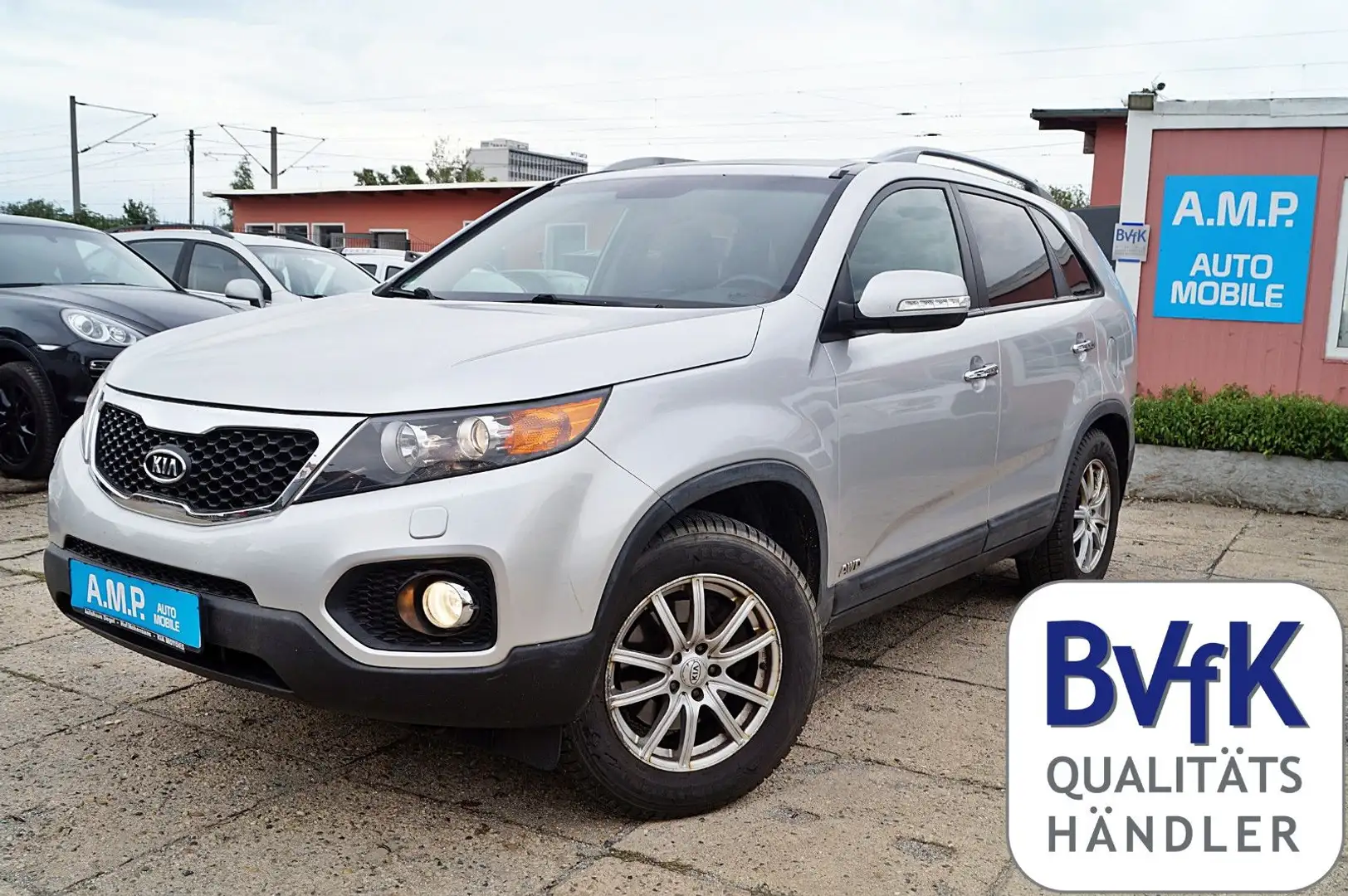 Kia Sorento 2.2CRDi 4WD, GARANTIE, 1.HAND, Leder,S-H Silber - 1