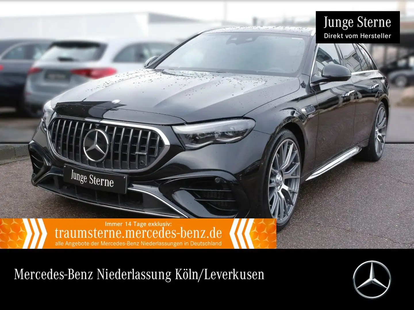 Mercedes-Benz E 53 AMG T 4M Hybrid Fahrass 360° Pano Burmester Noir - 1
