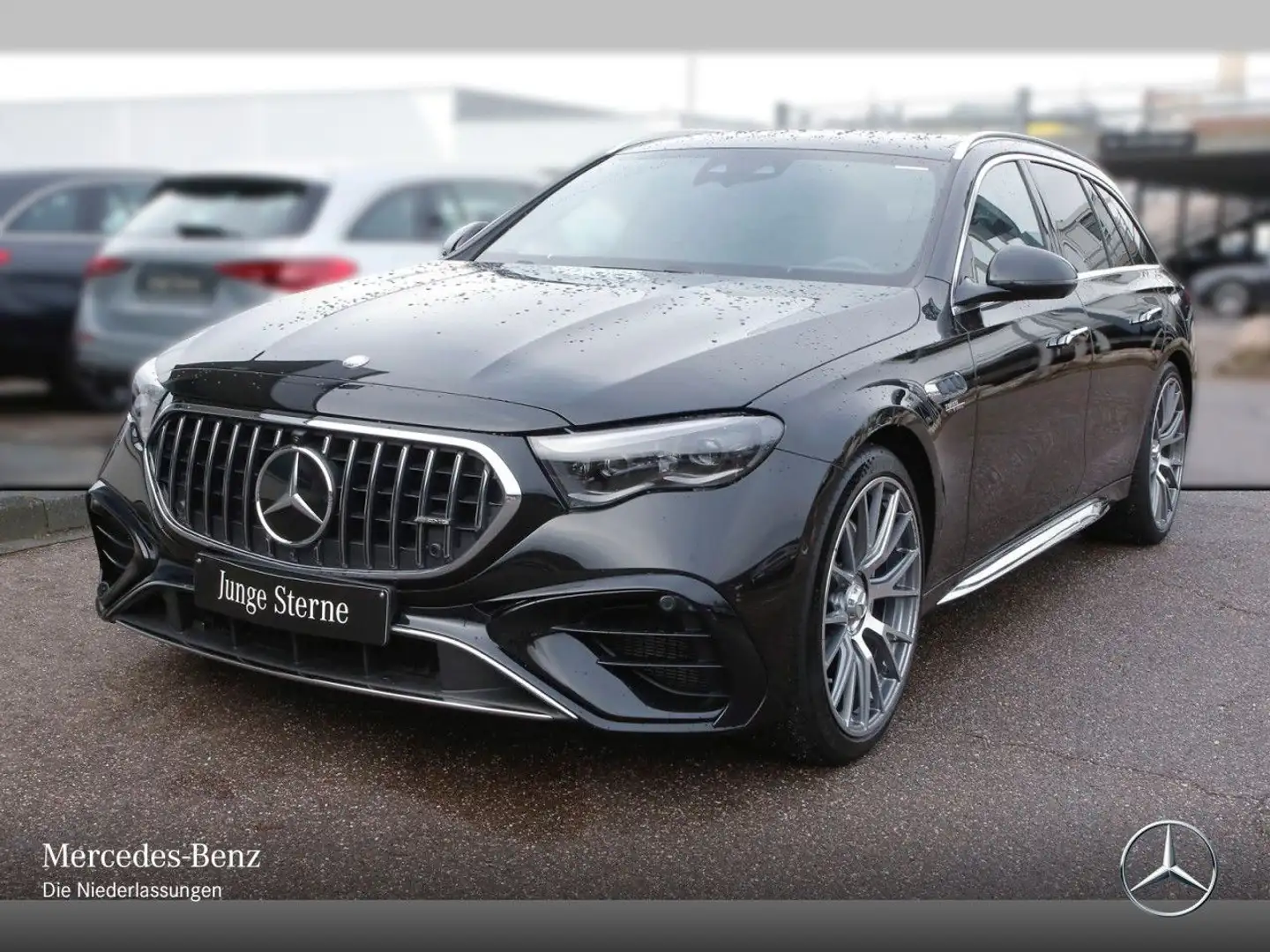 Mercedes-Benz E 53 AMG T 4M Hybrid Fahrass 360° Pano Burmester Noir - 2