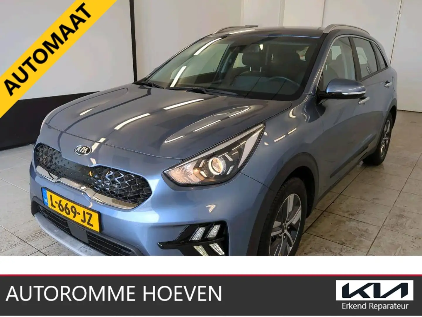 Kia Niro 1.6 GDi Hybrid AUTOMAAT DynamicLine Trekhaak Org. Bleu - 1