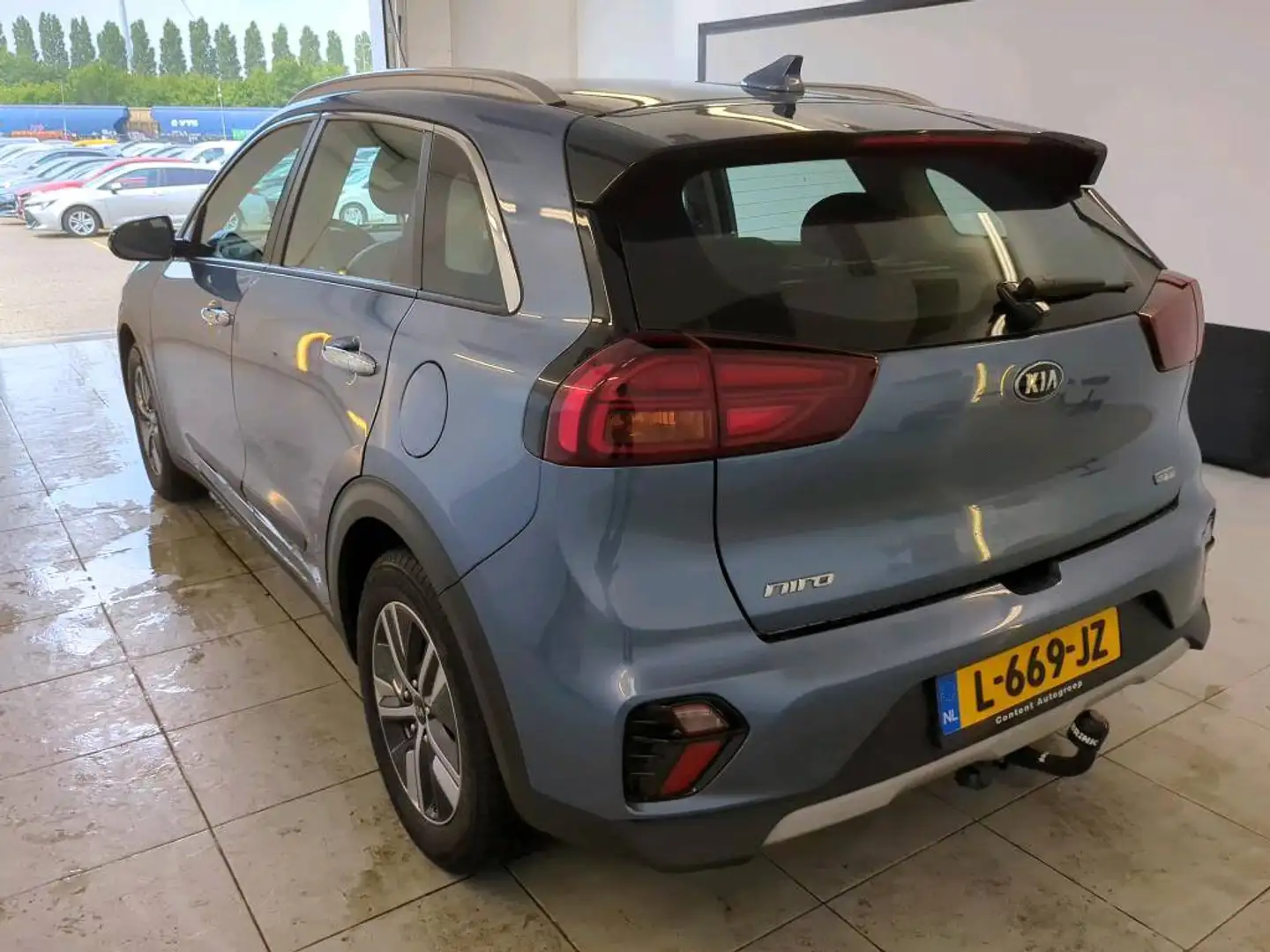 Kia Niro 1.6 GDi Hybrid AUTOMAAT DynamicLine Trekhaak Org. Bleu - 2