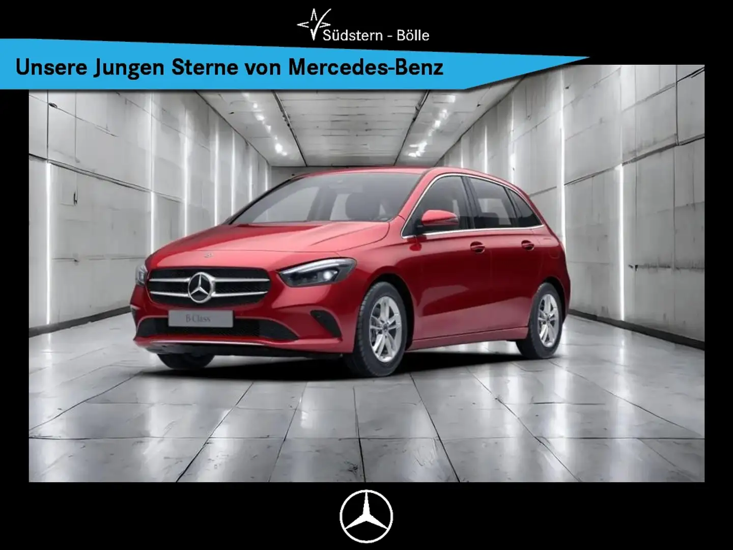 Mercedes-Benz B 180 PROGRESSIVE+AHK+KAMERA+DISTRONIC+MULTIBEAM Rot - 1