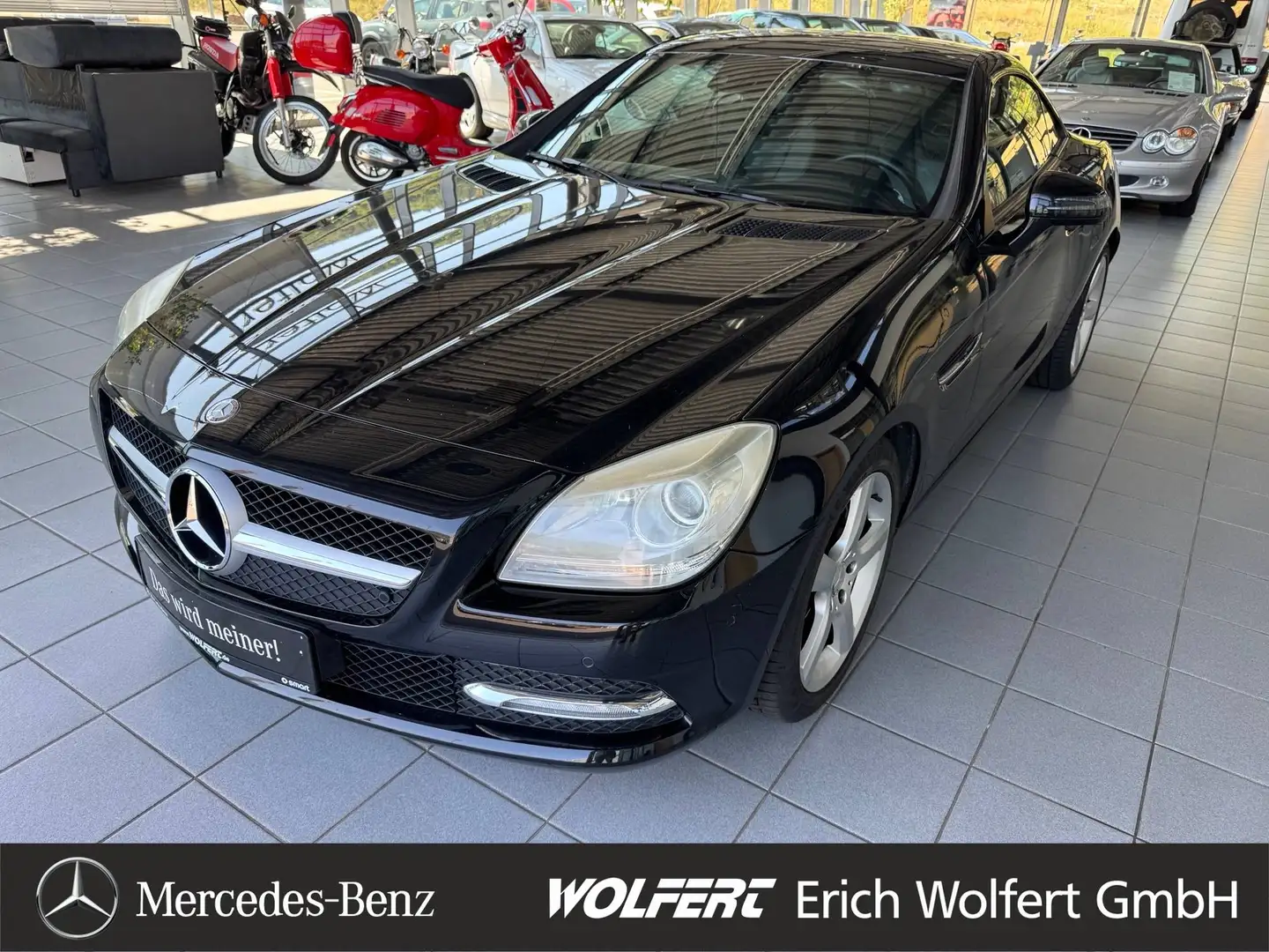 Mercedes-Benz SLK 250 Airscarf Leder Automatik Parktronic Comand-NAVI Schwarz - 1