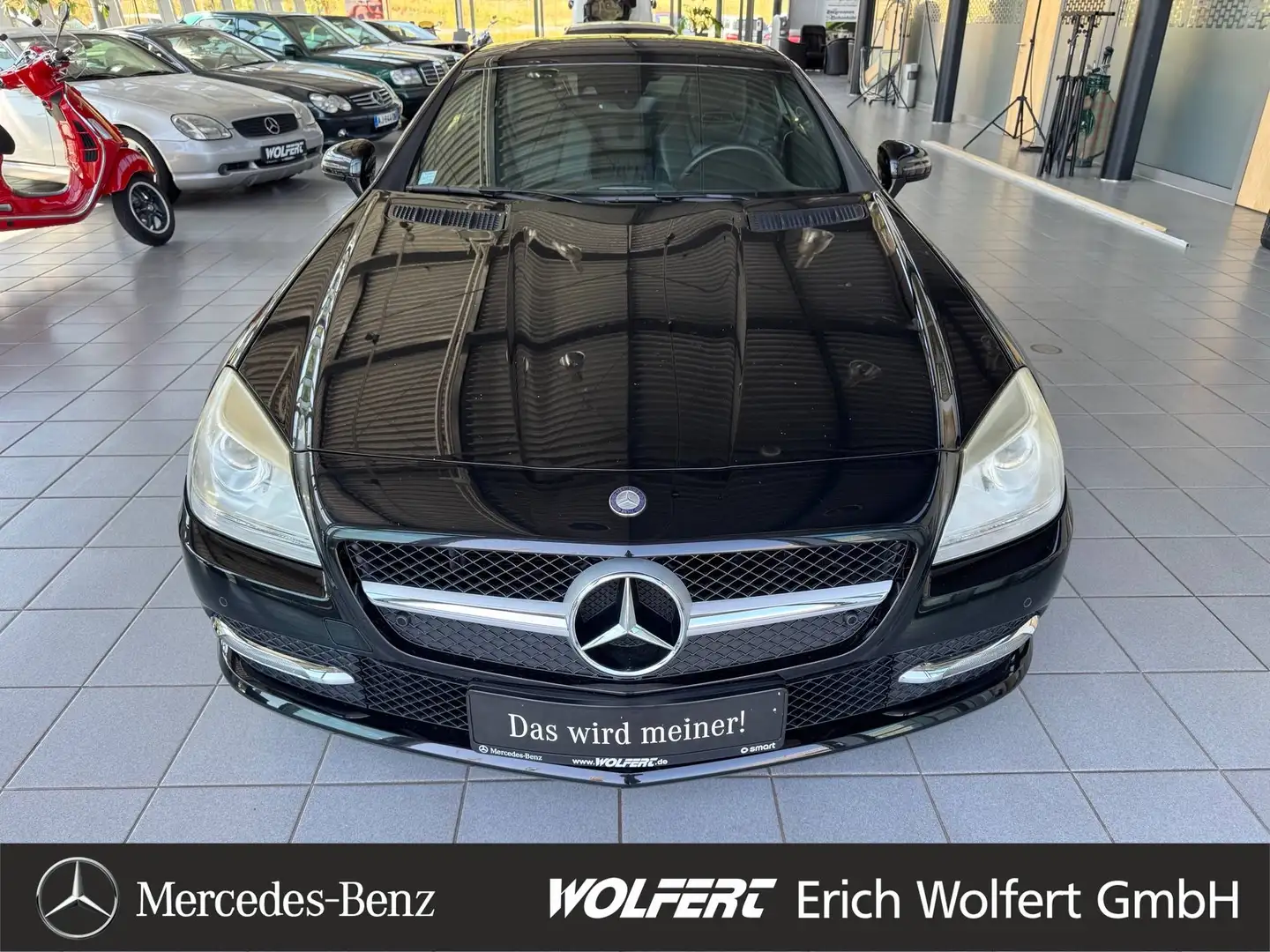 Mercedes-Benz SLK 250 Airscarf Leder Automatik Parktronic Comand-NAVI Schwarz - 2