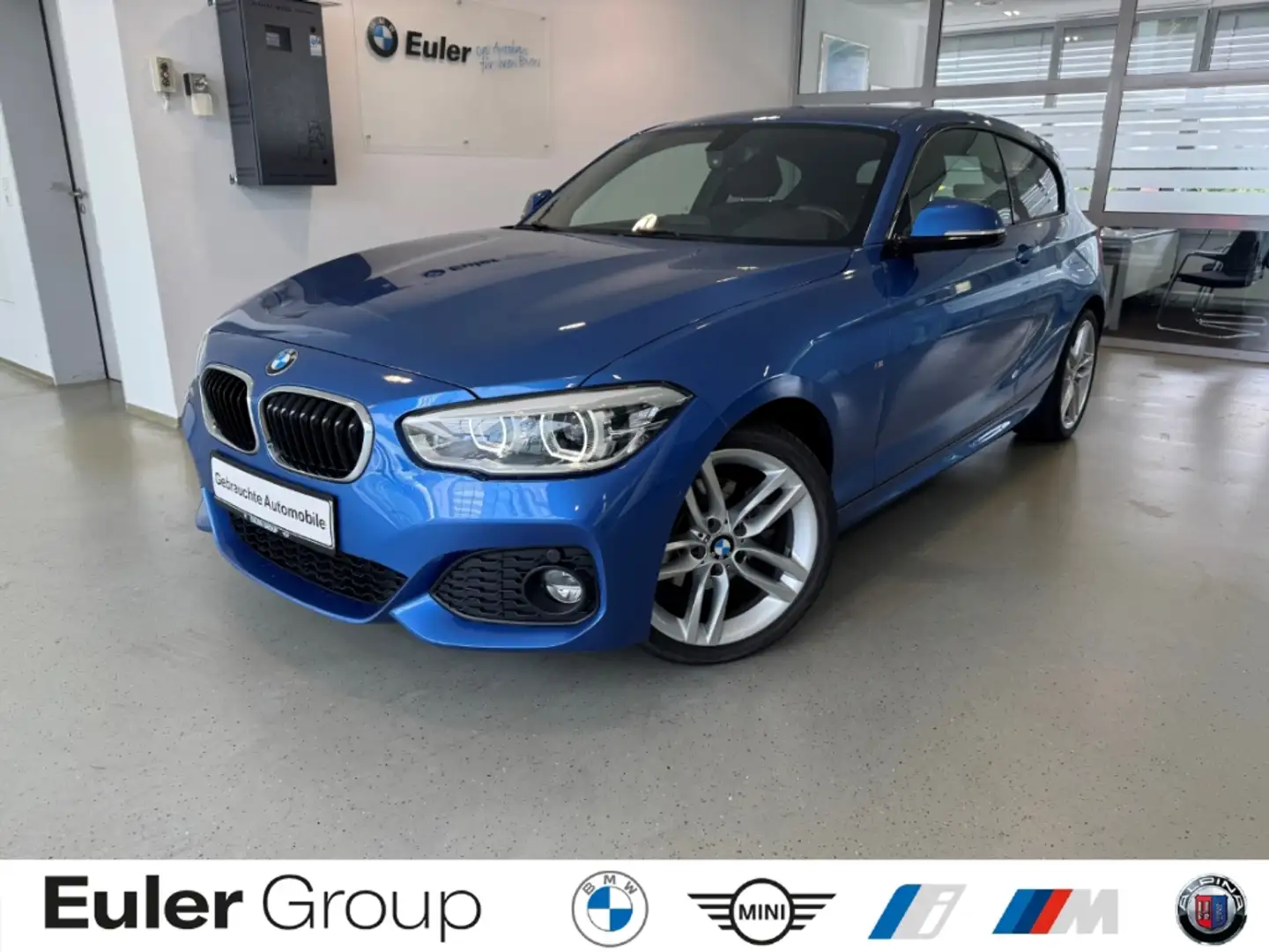 BMW 120 i A 3-Türer Sportpaket Soundsystem LED Mehrzonenkl Bleu - 1