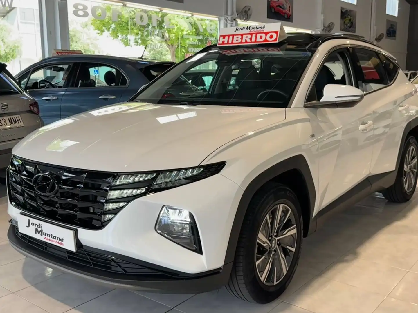 Hyundai TUCSON 1.6TGDI 48V 150CV MAXX SKY TECHO .- " HIBRIDO-GASO Blanco - 1