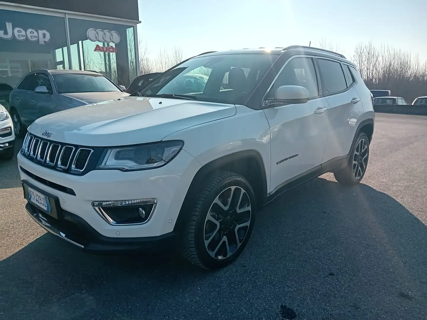 Jeep Compass 2.0 mjt Limited 4wd 170cv auto my19 E6 Blanc - 2