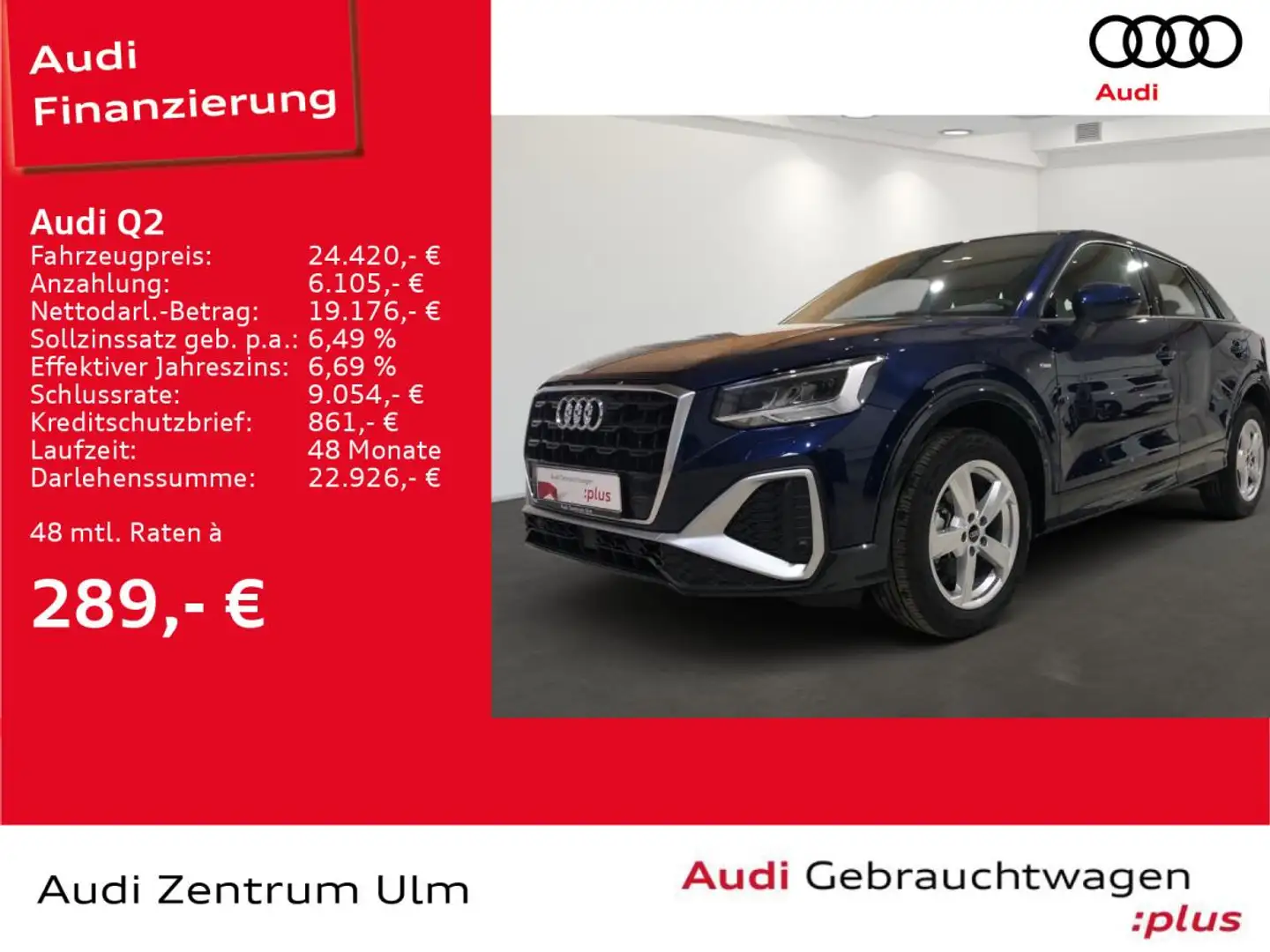 Audi Q2 S-Line 30 TFSI LED NAV+ E-KLAPPE PDC SHZ Beige - 1