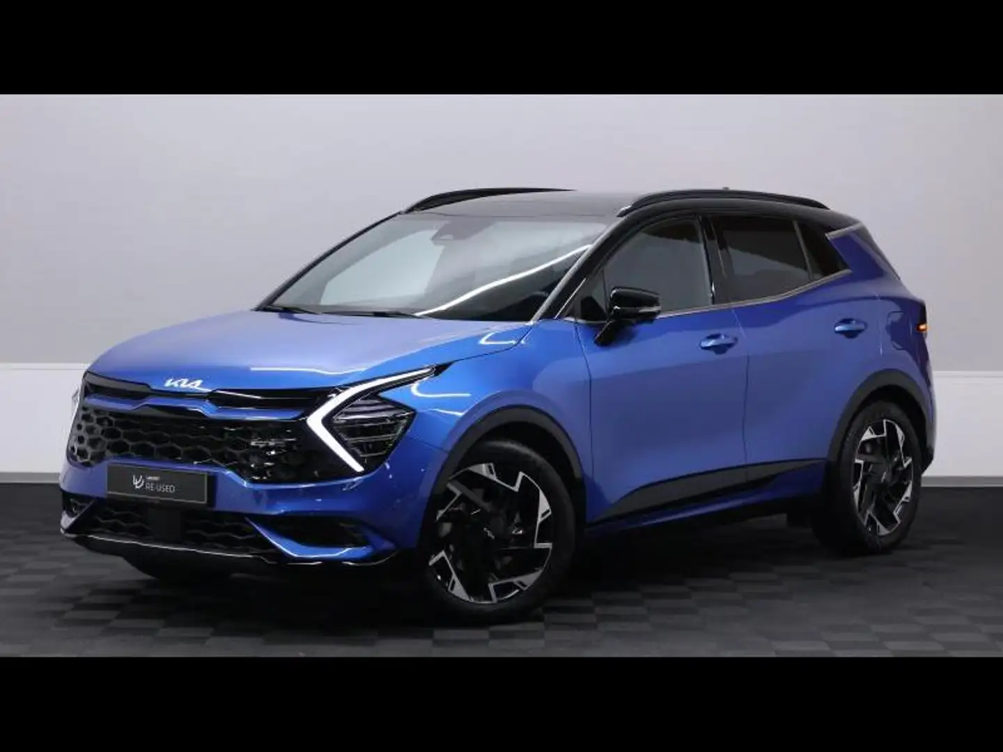 Kia Sportage 1.6 T-GDI 150 MHEV GT Line DCT7 Blauw - 1