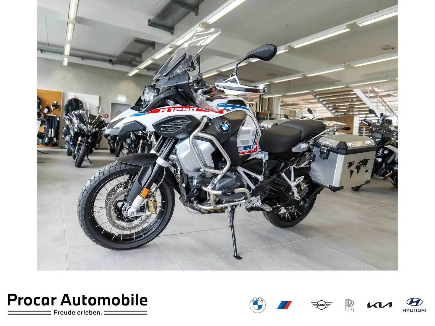 BMW R 1250 GS Adventure 4 Pakete Sitzheizung Weiß - 1