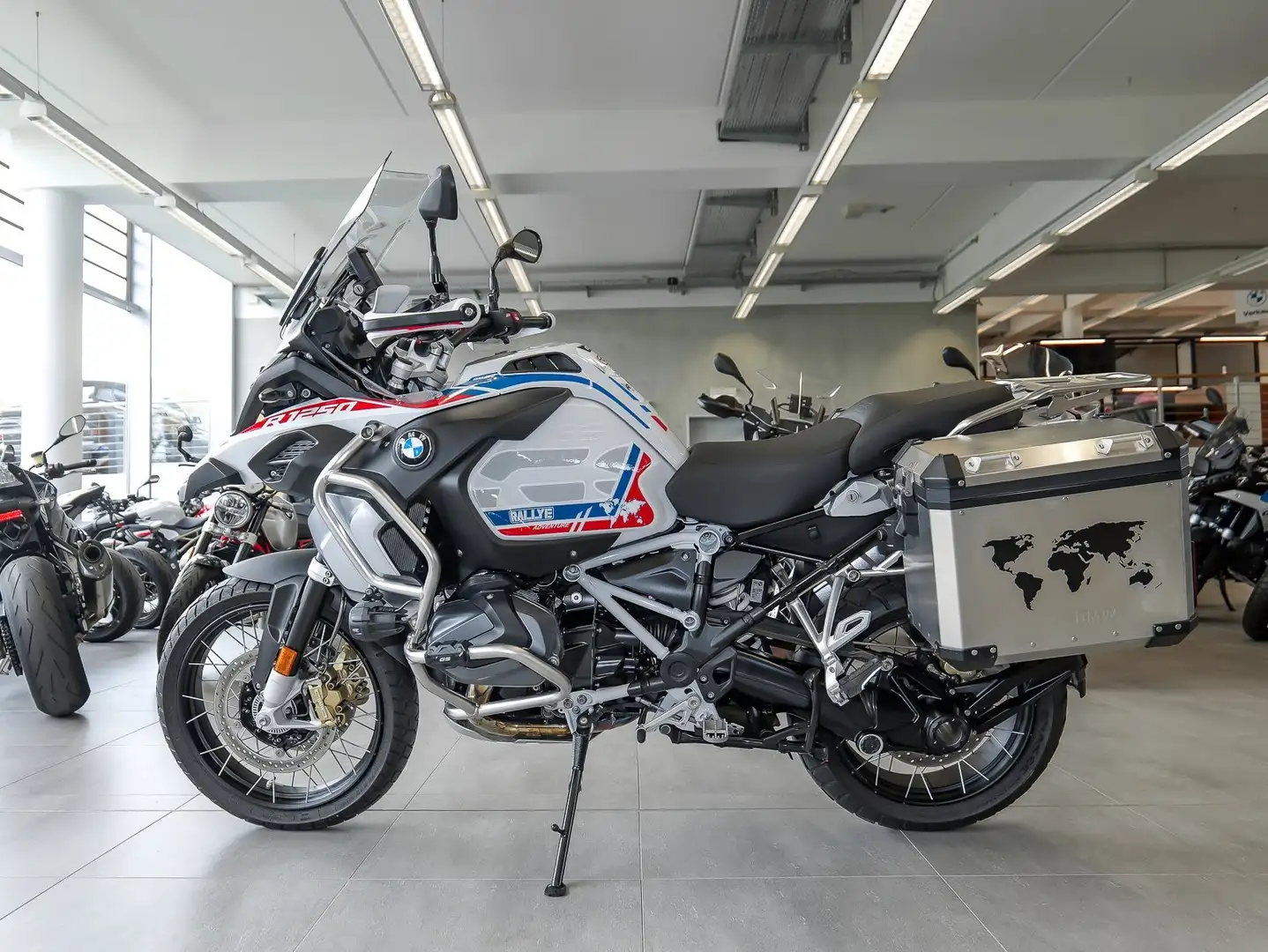 BMW R 1250 GS Adventure 4 Pakete Sitzheizung Weiß - 2
