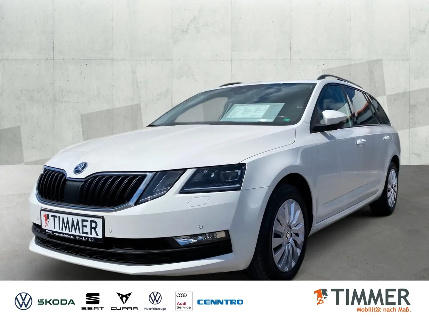 Skoda Octavia III Combi 2.0 TDI DSG *LED *AHK *NAVI *TEMPO *DAB Bílá - 1