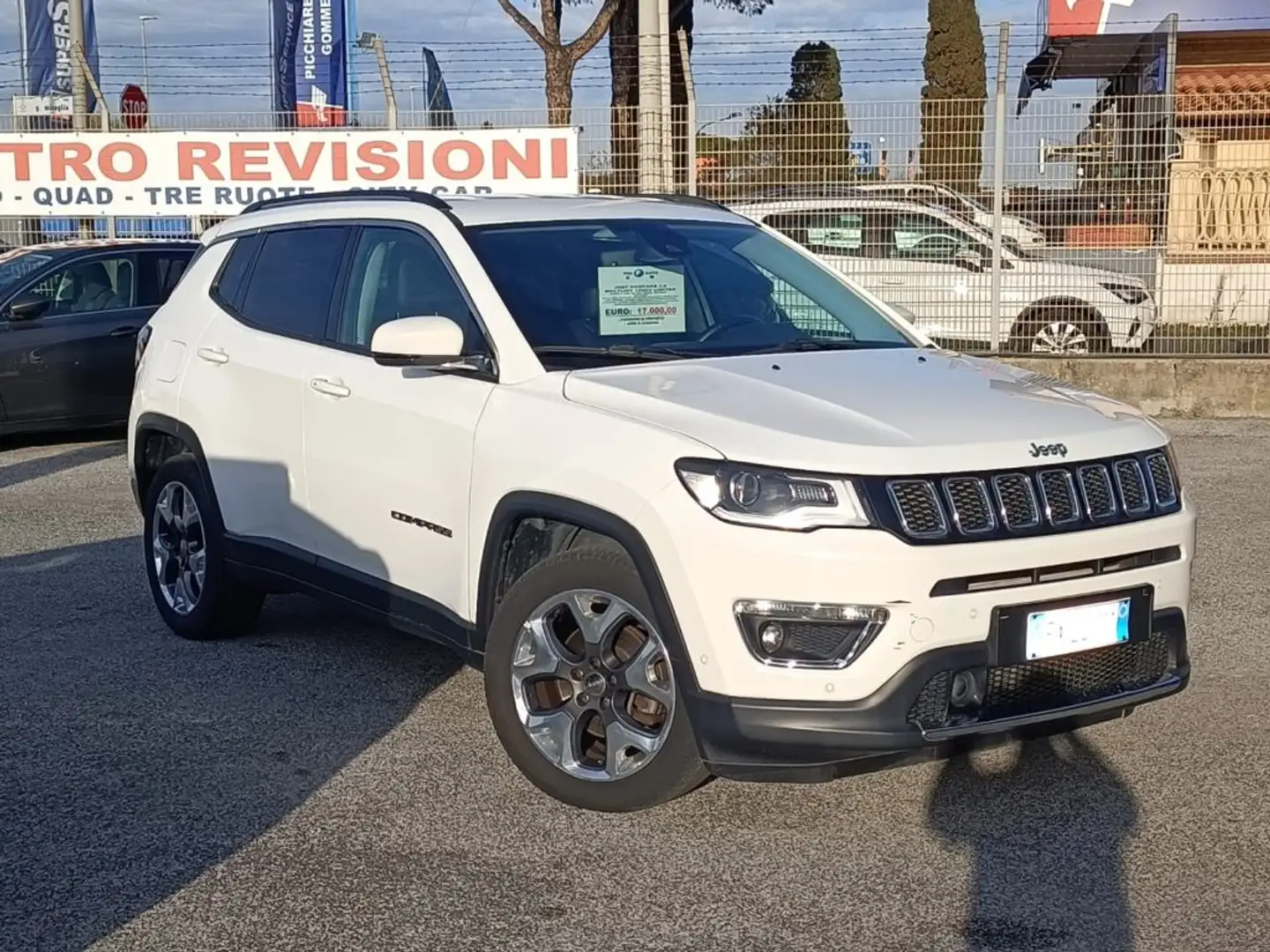 Jeep Compass 1.6 Multijet II 2WD Limited PREZZO REALE!! Wit - 1