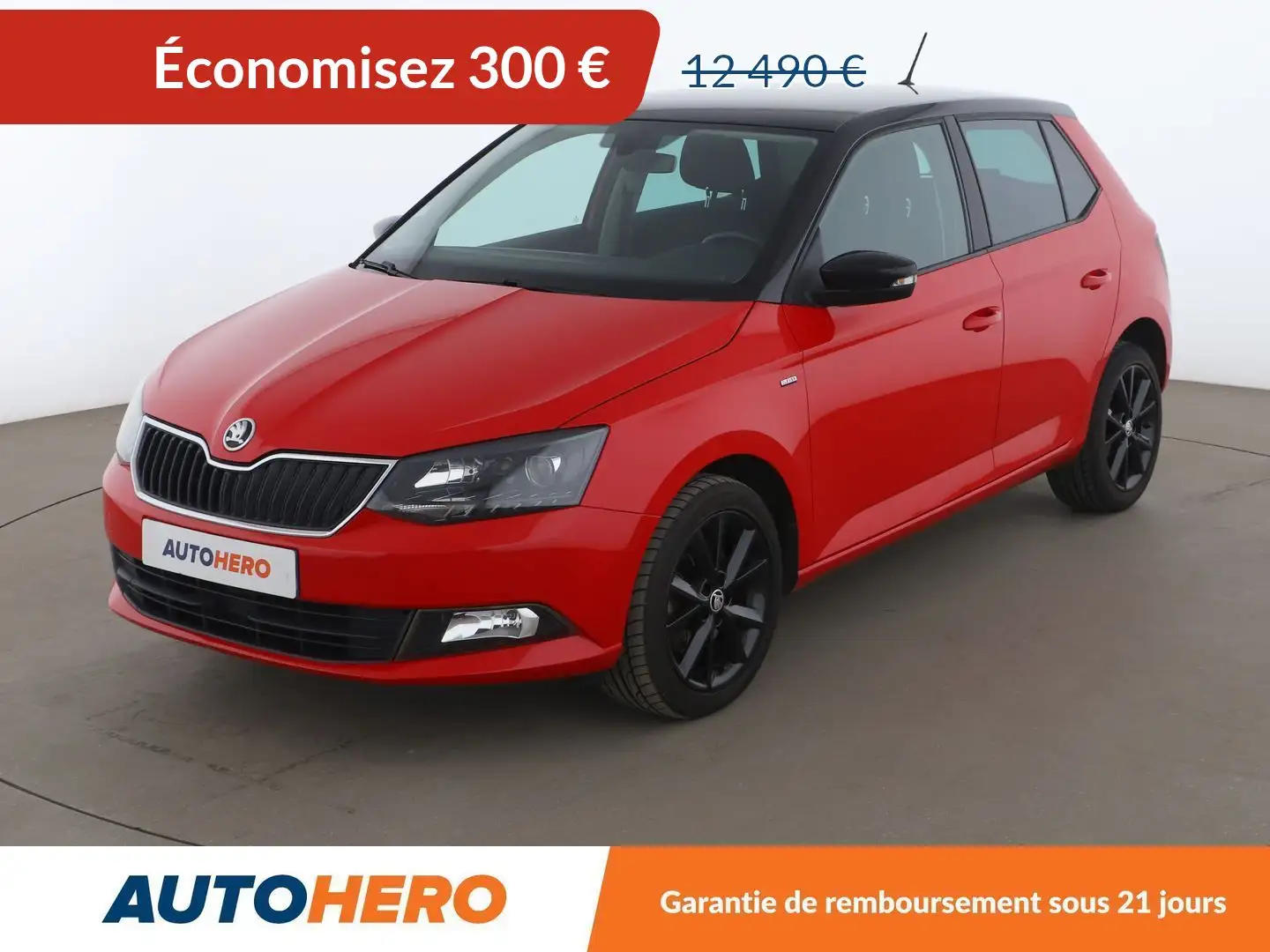Skoda Fabia 1.0 TSI Clever DSG7 Rouge - 1