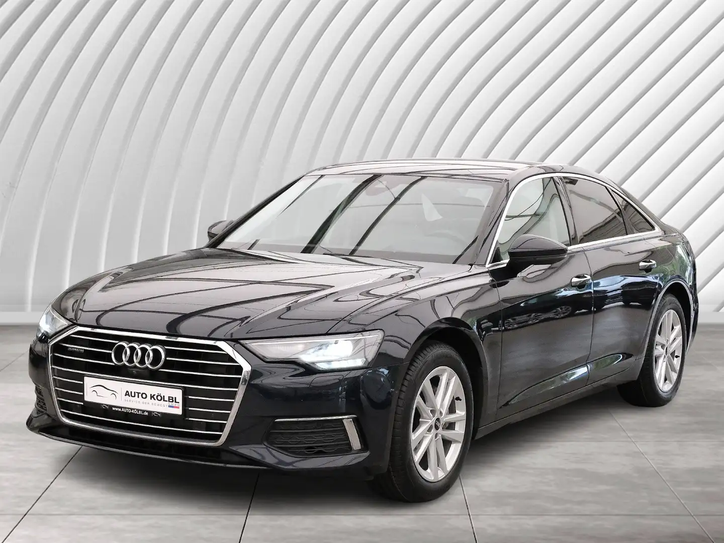 Audi A6 Lim. 40 TDI quattro design HUD 360°KAM RFK Blau - 1