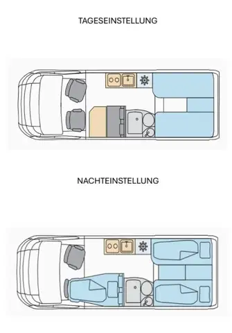 Bravia Jumper Wohnmobil Camper Bravia mobil 35+ L4H2 140 Ansicht 46
