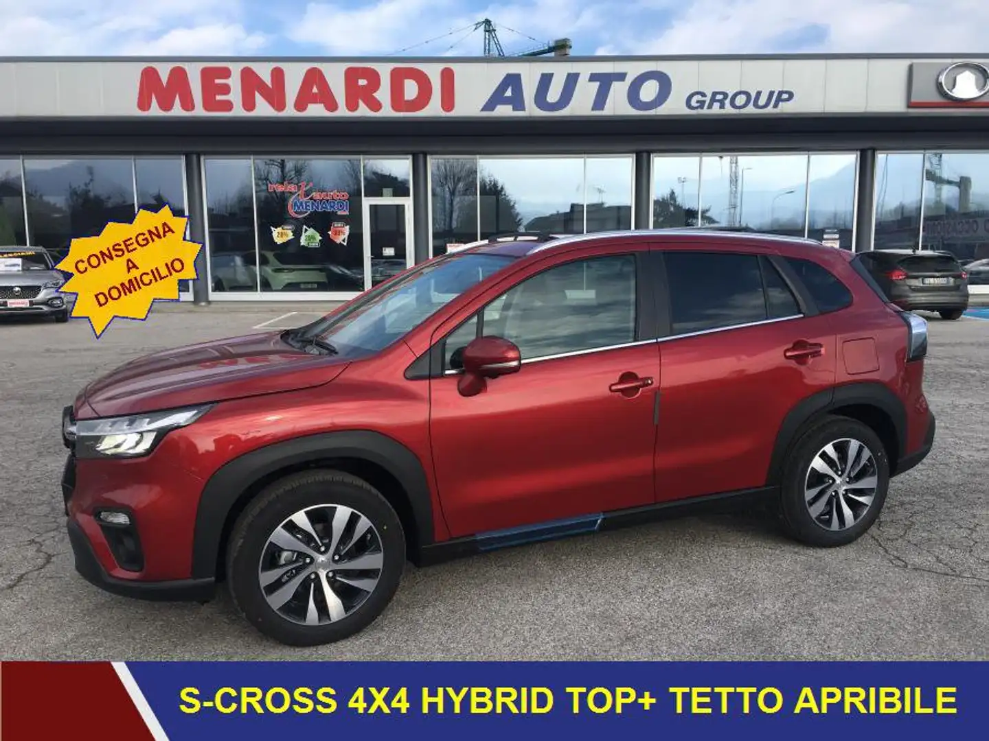 Suzuki S-Cross 1.4 Hybrid 4WD AllGrip Top+ PREZZO PROMOZIONALE Rosso - 1
