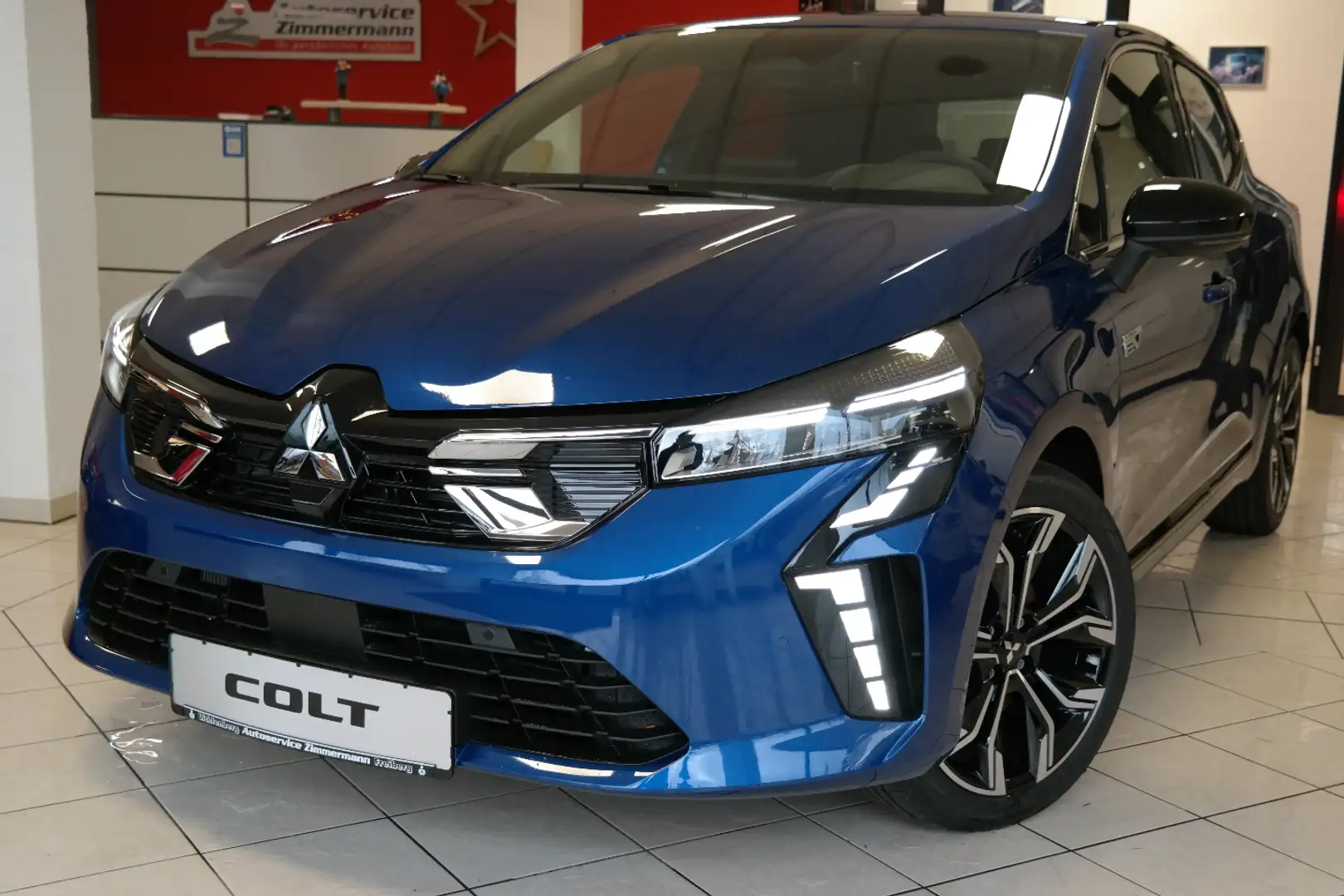 Mitsubishi Colt EDITION 1.6 Hybrid Bleu - 1