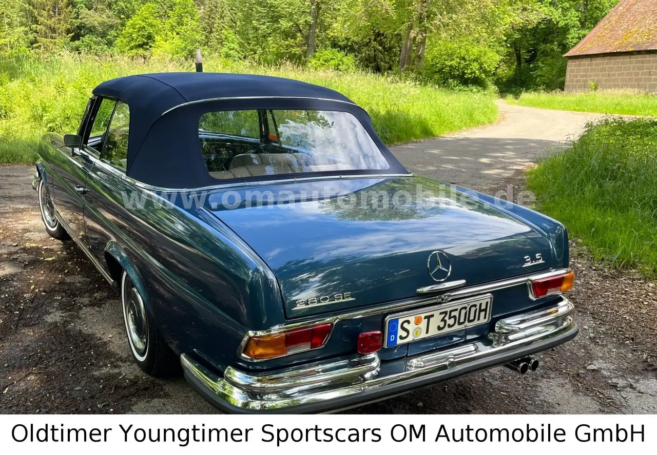Mercedes-Benz 280 SE 3,5 Cabrio W111 deutsch*3.Hd*dokumentiert, foto 9
