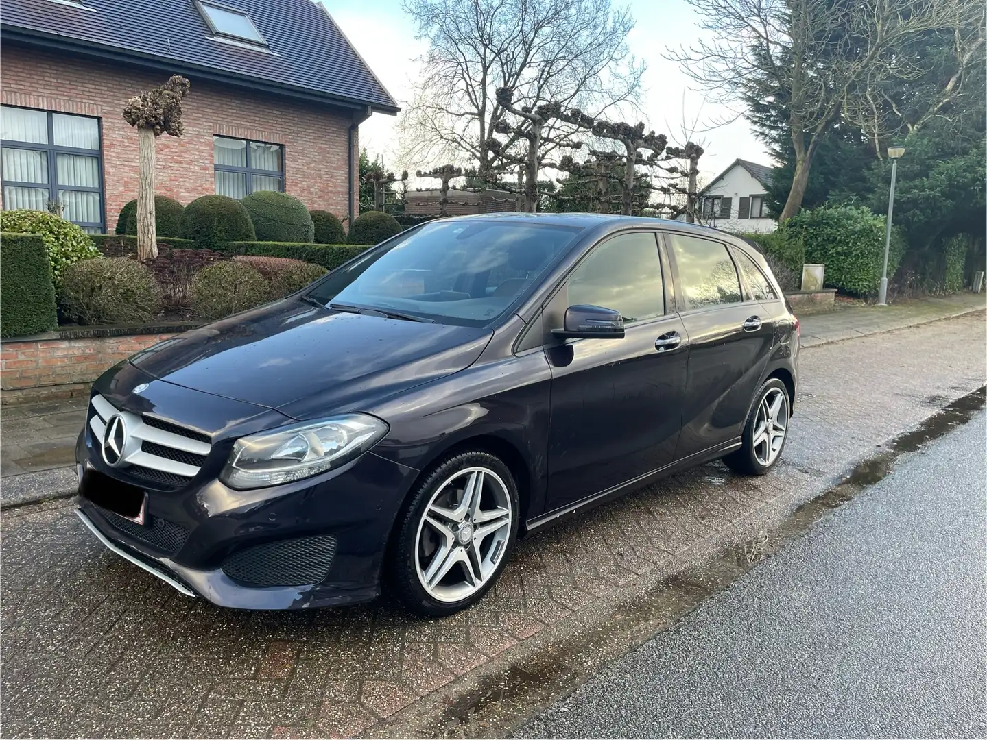 Mercedes-Benz B 200 B 200 (CDI) d 4Matic 7G-DCT Urban Paars - 1