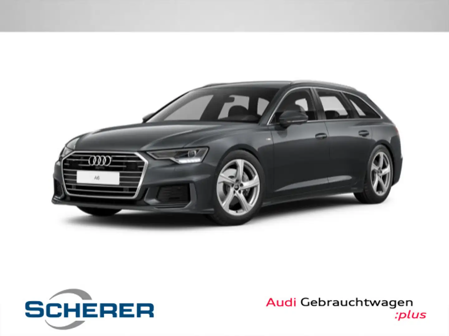 Audi A6 S line 45 TFSI qu. CARPLAY 360° AHK B&O Grau - 1