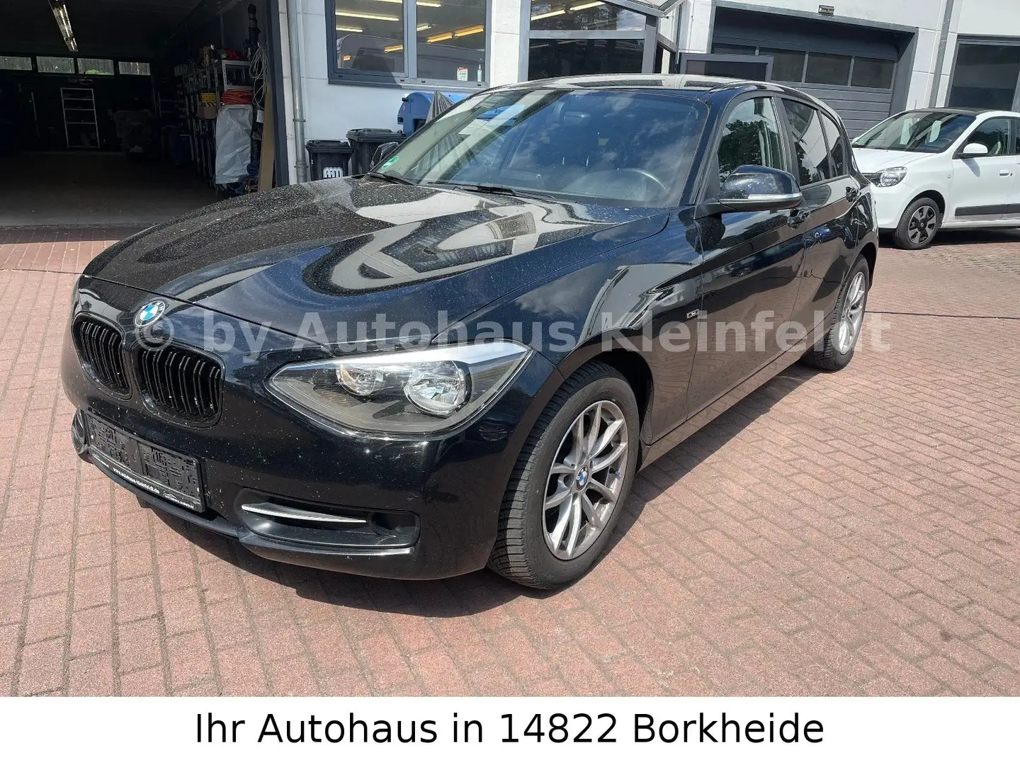 BMW 118 d Baureihe 1 Lim. 5-trg. |SHZ|PDC|KLIMA Schwarz - 1