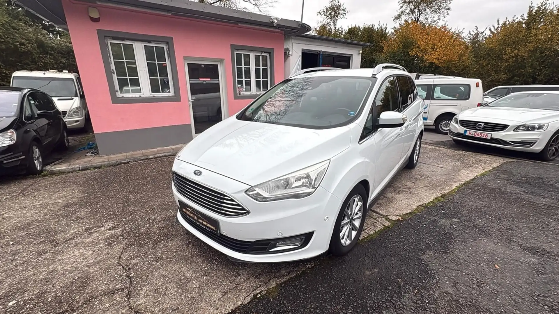 Ford Grand C-Max Grand C-MAX Titanium 7Sitzer Blanc - 1