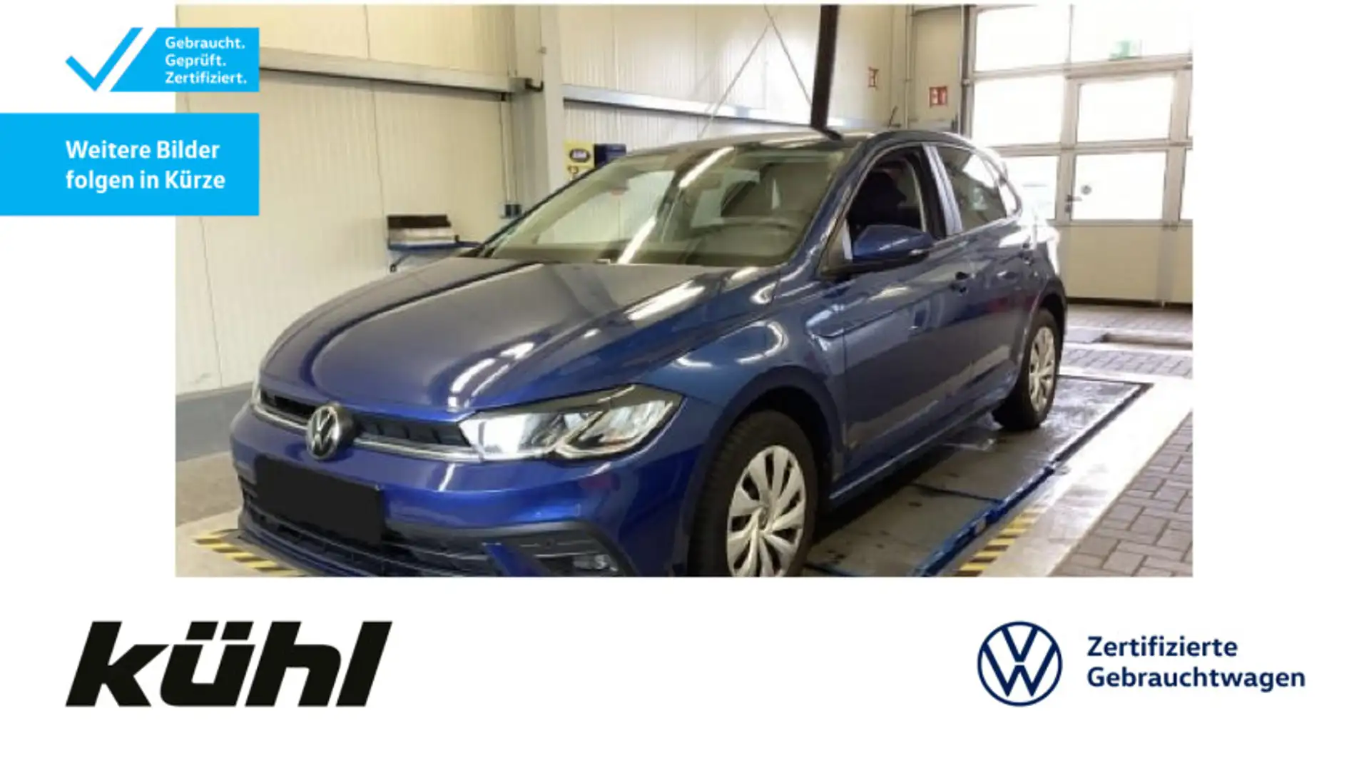 Volkswagen Polo 6 VI 1.0 Fresh LED/App Blau - 1