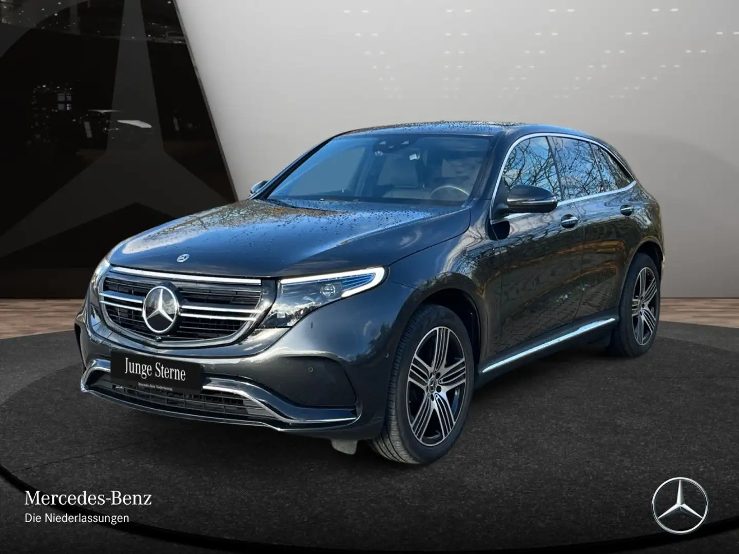 Mercedes-Benz EQC 400 4M AMG+AHK+MULTIBEAM+FAHRASS+KAMERA Gris - 2