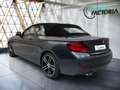 BMW 220 I CABRIO -46% 184CV BVA M SPORT GPS+CAM+OPTS Zwart - thumbnail 4