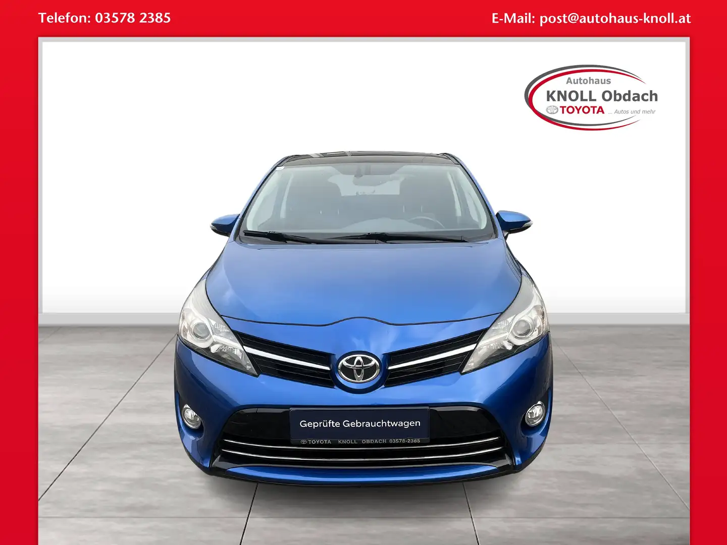 Toyota Verso Active Bleu - 1