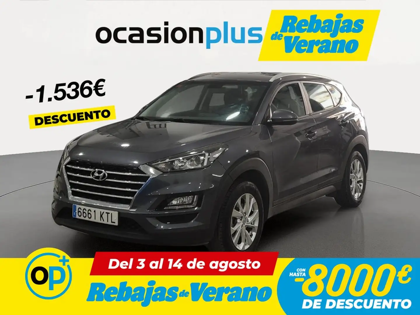 Hyundai TUCSON 1.6 GDI BD Klass 4x2 Gris - 1