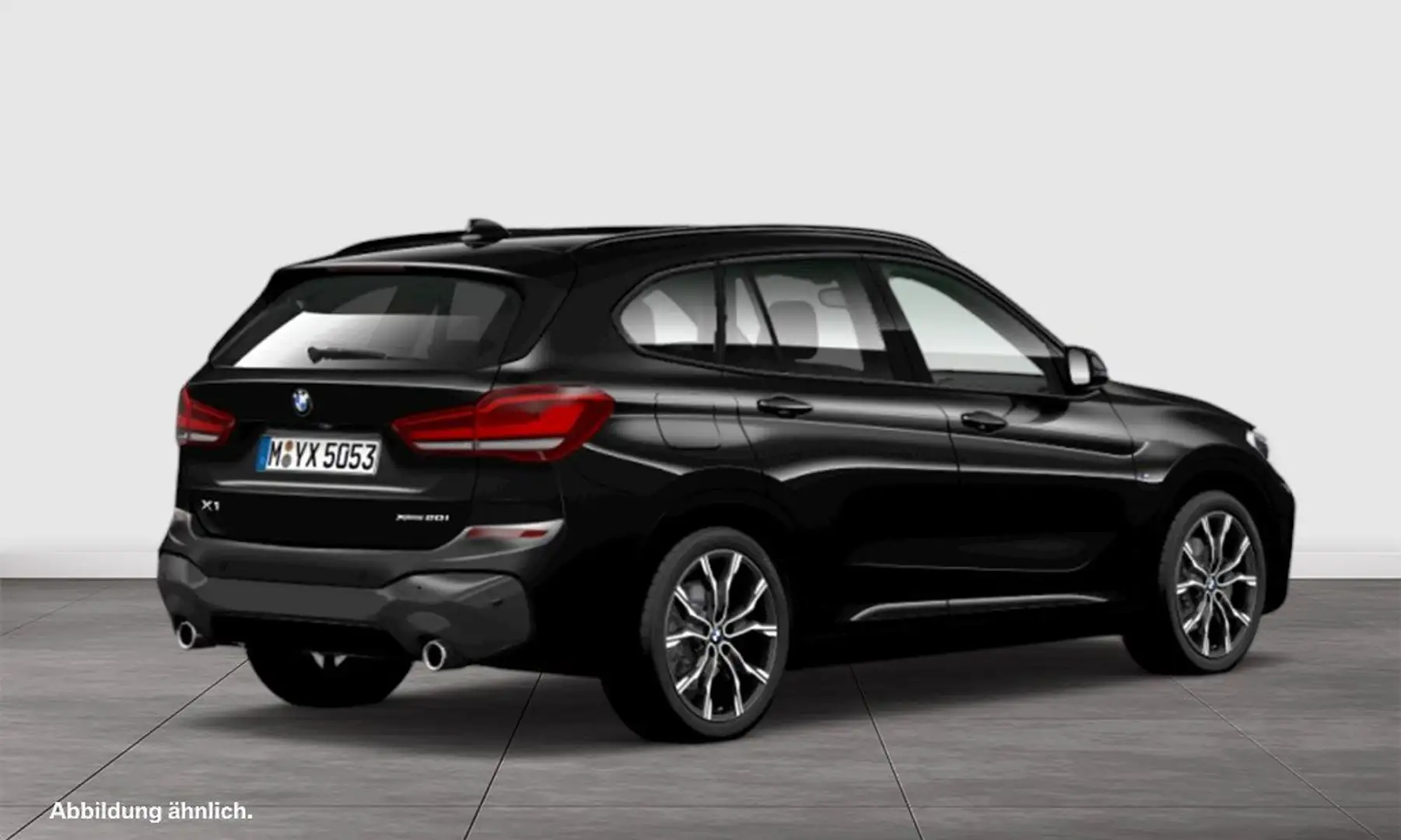 BMW X1 xDrive20i M Sport HUD PANO RFK NAVI LED LM Negro - 2