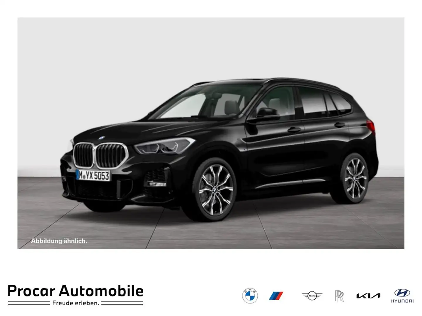 BMW X1 xDrive20i M Sport HUD PANO RFK NAVI LED LM Negro - 1