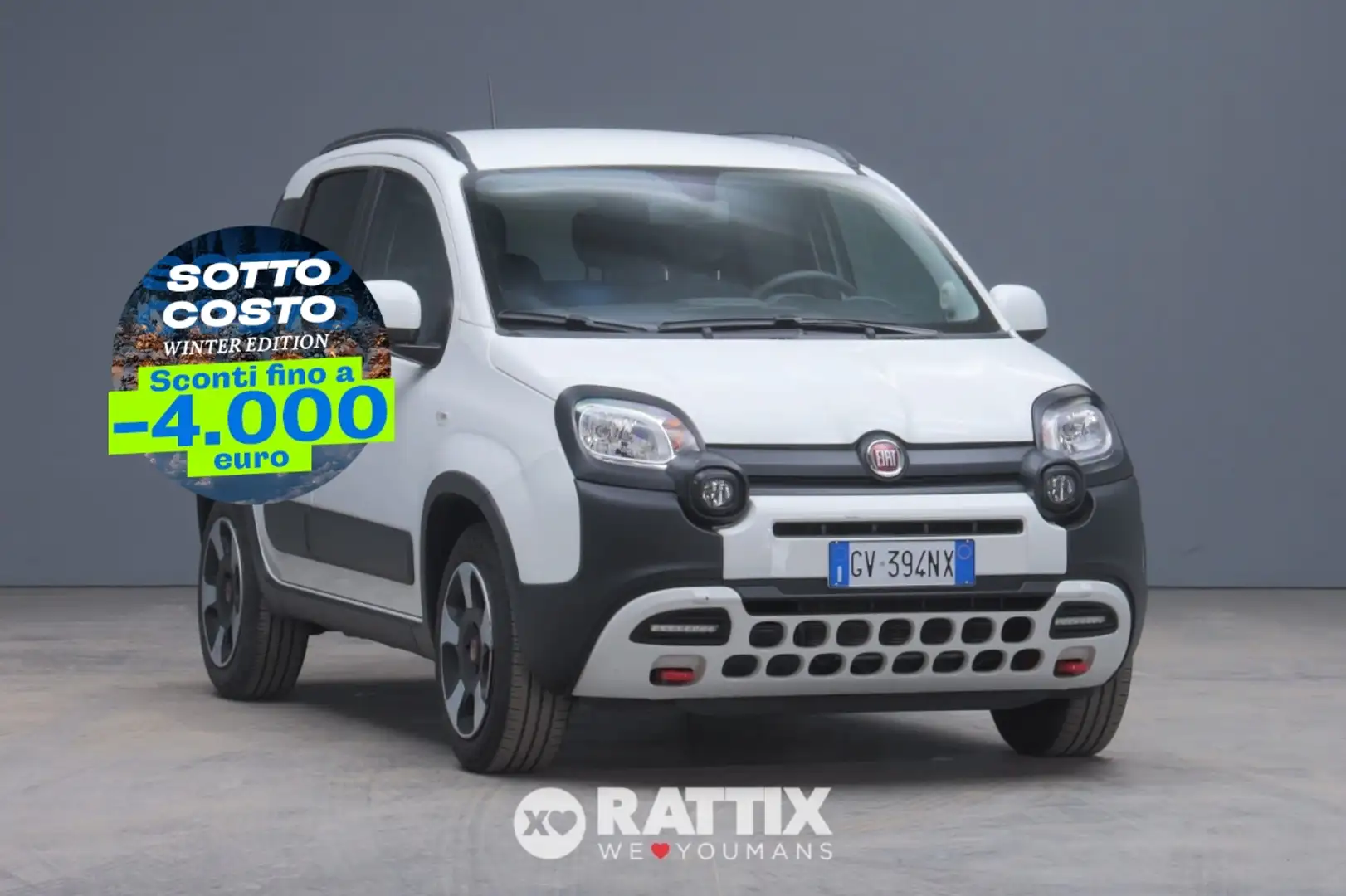 Fiat Panda 1.0 Firefly Hybrid 70CV Cross 5p.ti Bianco - 1